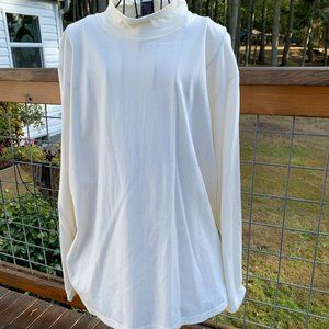 Main Line by Eagle's Eye Ivory Mock Turtleneck
